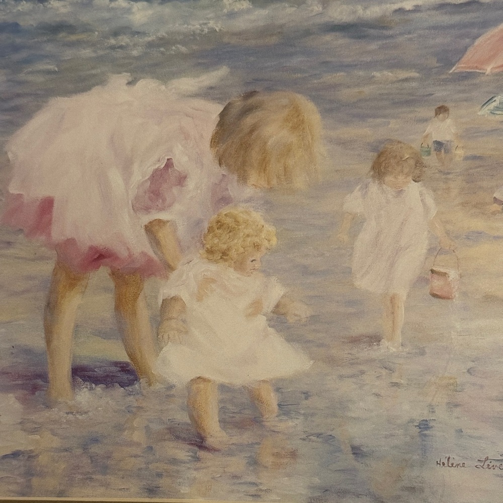 Helene Leveillee Artwork "On vacation at Last"
Matted Gold Framed Pastel Prints - Picture 2 of 3